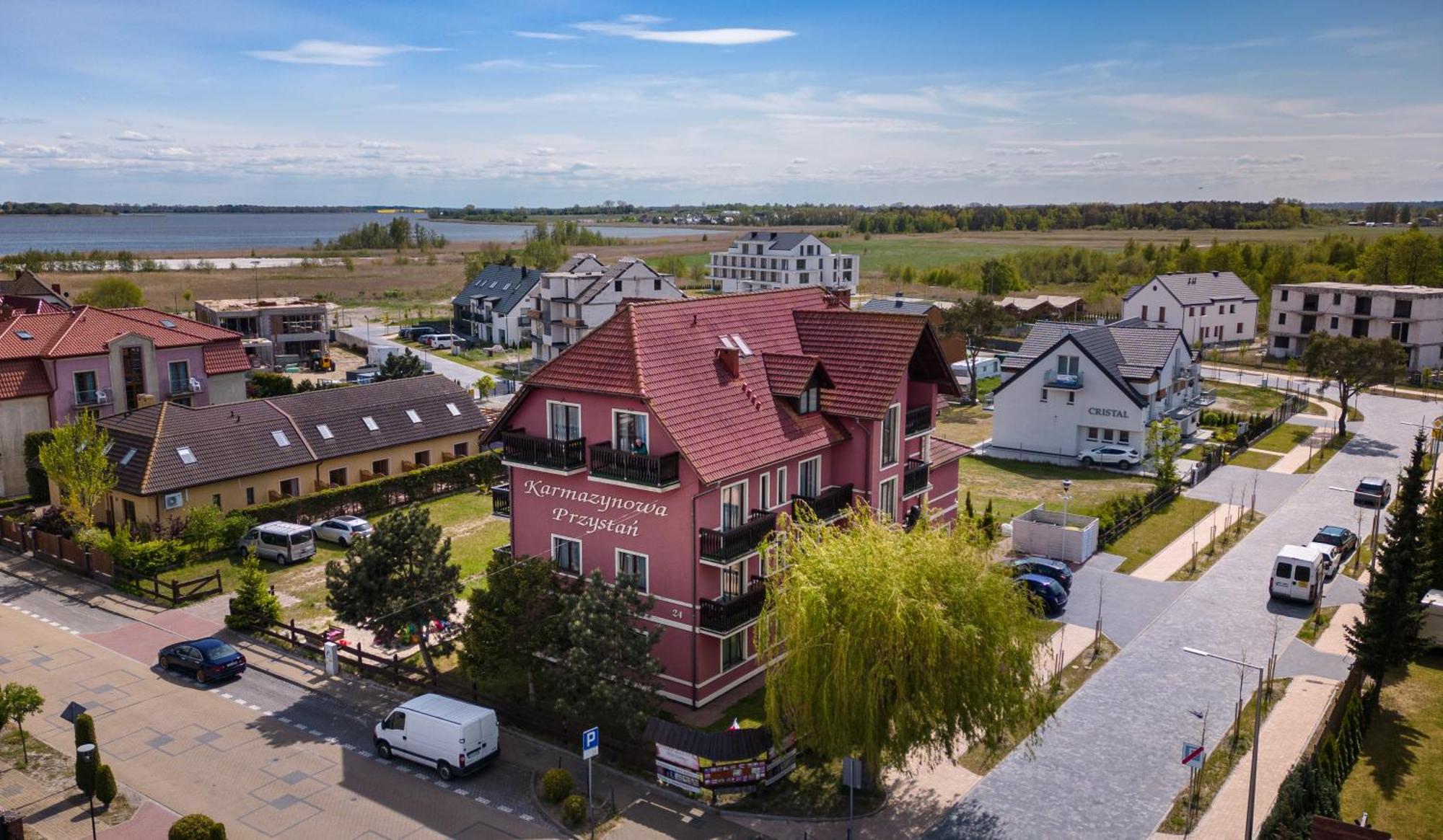 Willa Karmazynowa Przystan Międzywodzie Extérieur photo