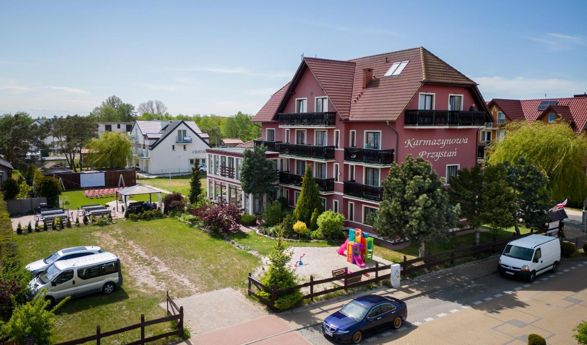 Willa Karmazynowa Przystan Międzywodzie Extérieur photo