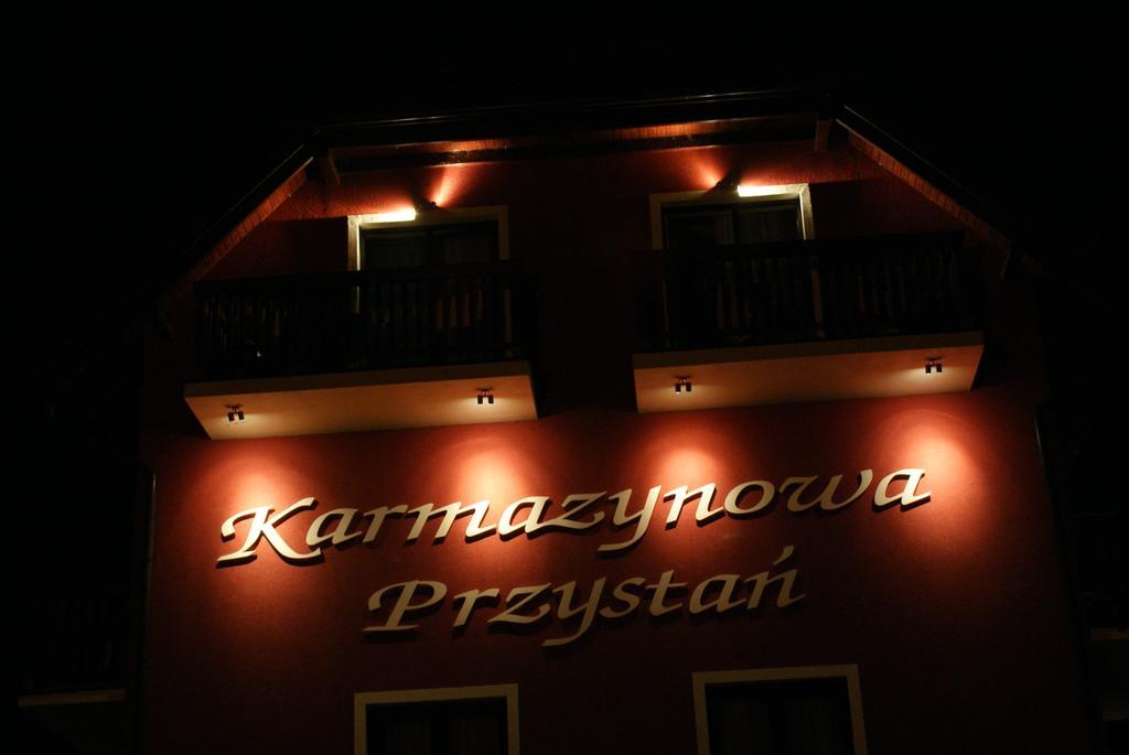 Willa Karmazynowa Przystan Międzywodzie Extérieur photo